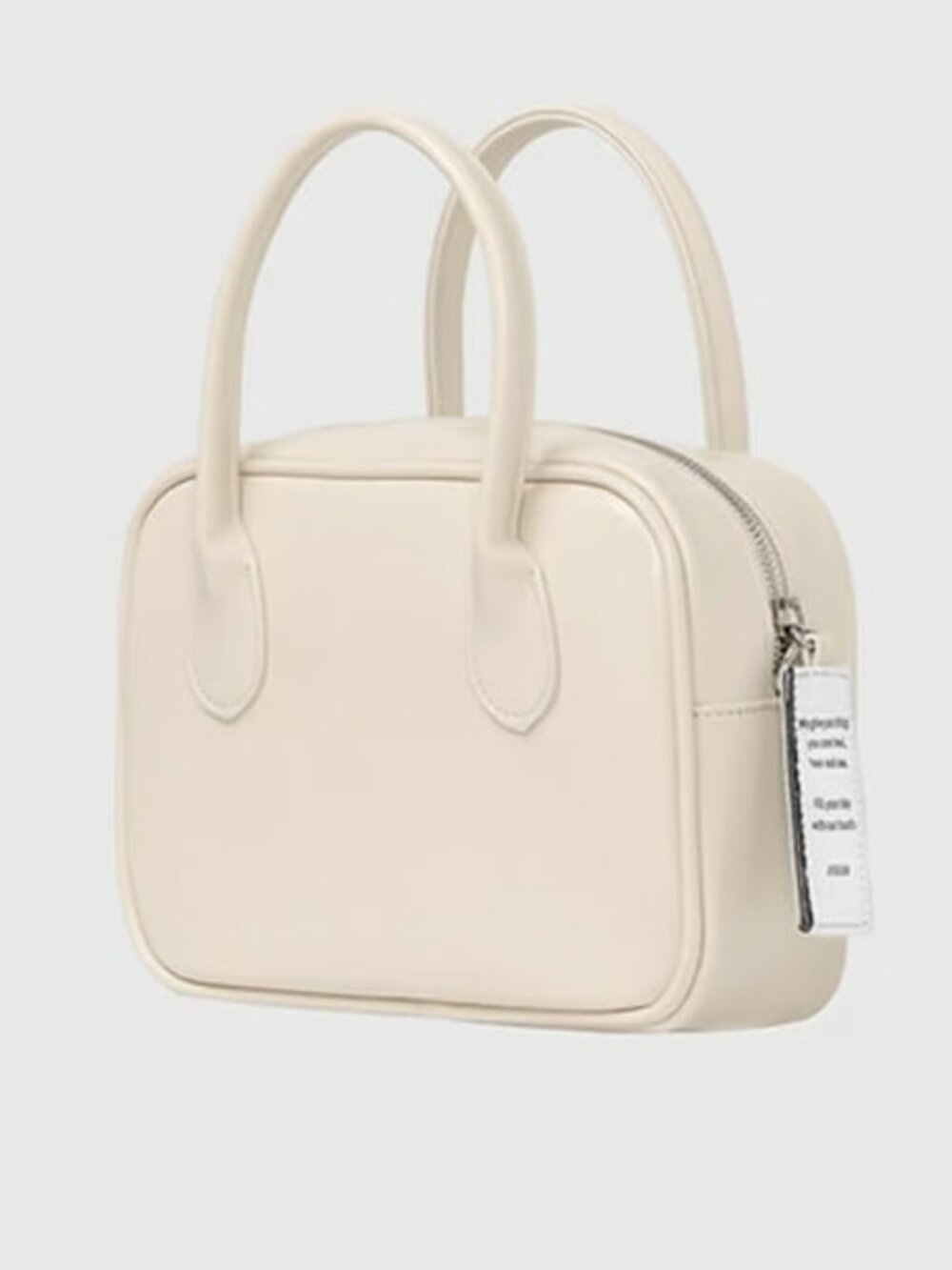 NIEEH Square Bag Mini- Cream